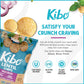 Kibo Maui Onion Flavor Gluten Free Non Gmo Plant Based Lentil Chips 28 Grams, 12 Pack