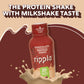 Ripple Vegan Protein Shake | Chocolate | 20g Nutritious Plant Based Pea Protein | Shelf Stable | No GMOs, Soy, Nut, Gluten, Lact