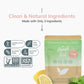 The Fresh Test  75-gram Powder Drink Mix | Additive-Free  Non-GMO  Organic Ingredients | Mint Lemonade