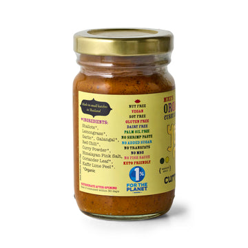 MIKES ORGANIC CURRY LOVE Organic Yellow Thai Curry Paste, 4.23 Ounce Jar, Authentic & Premium, Made in Thailand