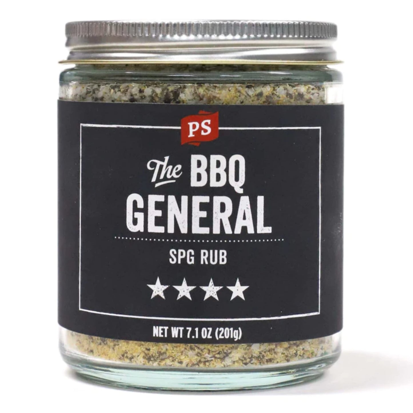 Ps Seasoning The Bbq General - Spg Seasoning, All-Purpose Bbq Seasoning And Rubs For Smoky Aroma And Grilling - Classic Spg Spice Blend And Multi-Purpose Dry Rub For Steaks, Pork, Chicken, Beef Brisket