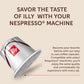Illy Aluminum Espresso compact pieces - Intenso Lungo Roast Coffee - 10 Count Pack - Compatible with Nespresso Machines