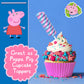 Primary Colors Candy Peppa Pig Swirl Lollipops 20Pk By Primary Colors Candy - Peppa Pig Candy For Peppa Pig Party Favors & Peppa