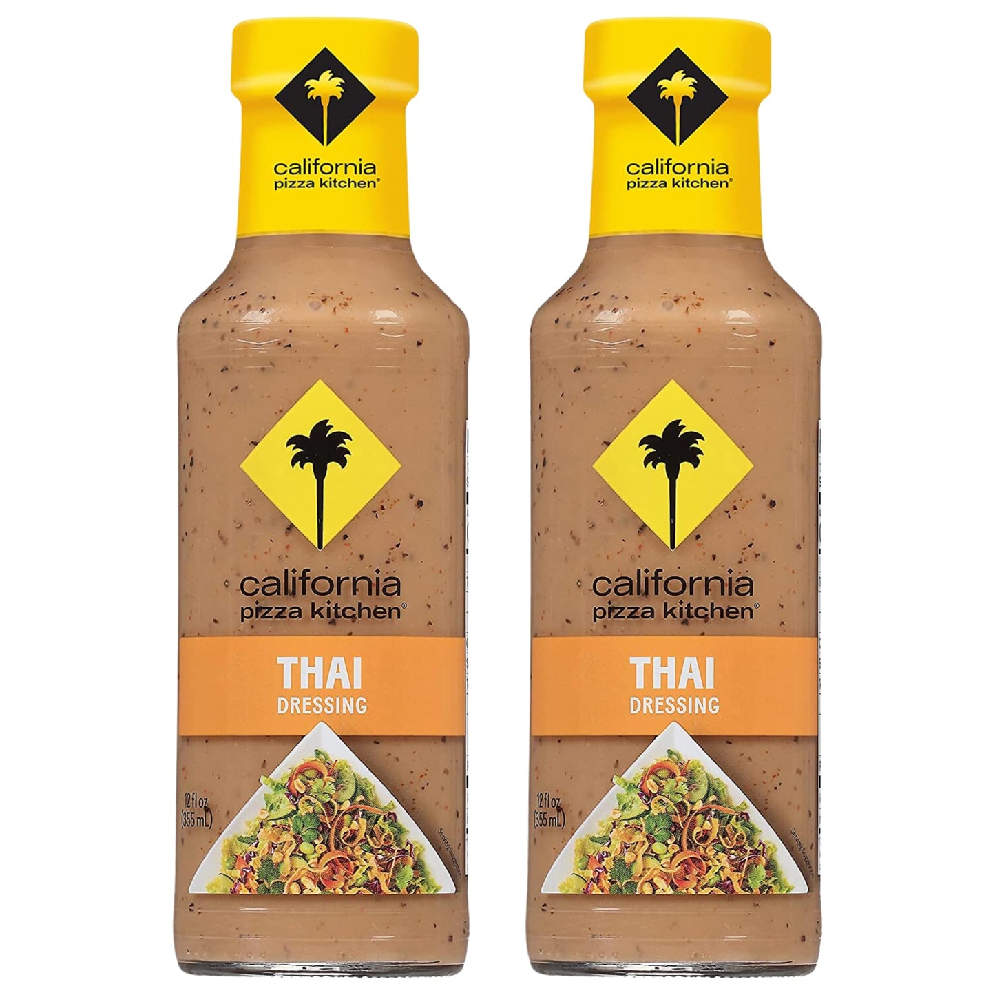 California Pizza Kitchen Thai Dressing, Creamy Peanut Sauce, 12 Fl Oz, Pack of 2