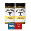 Kinder's Buttery Steakhouse Duo: Two XL 9.5oz Bottles, Exclusive 10-Recipe Card Set + Premium Fridge Decal by FOXTAIL COLLECTIVE