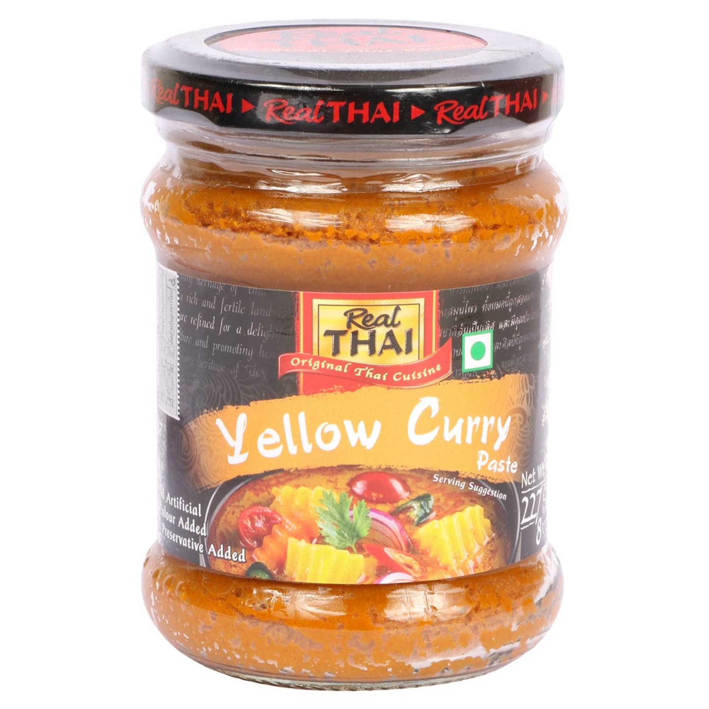 Real Thai Yellow Curry Paste 227Gm