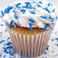 Ncs Blue And White Winter Jimmies With White Snowflake Edible Candy Sprinkles, 8 Ounces - Great For Cupcakes, Cookies, Cakes, Ca