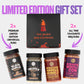 Enhanced Bbq Rub Gift Set - Holy Cow, Angel’S Wings, Black Garlic, Truffle Infusion Bbq Rubs | Pack Of 4 | 100% Natural | Spice Gift For Foodie