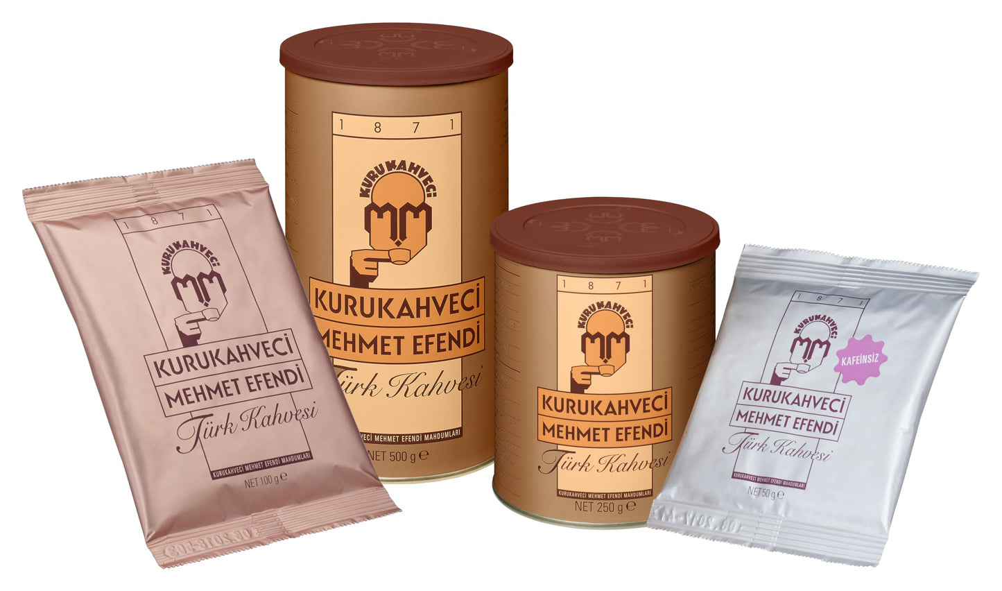 Kurukahveci Mehmet Efendi Turkish Coffee, 17.6 Ounce (Pack of 1)