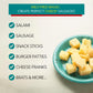 The Sausage Maker® Hi-Temp Cheddar Cheese, 20 lbs, 1/4 Diced Cubes, 400° for Sausage Making and Grilling