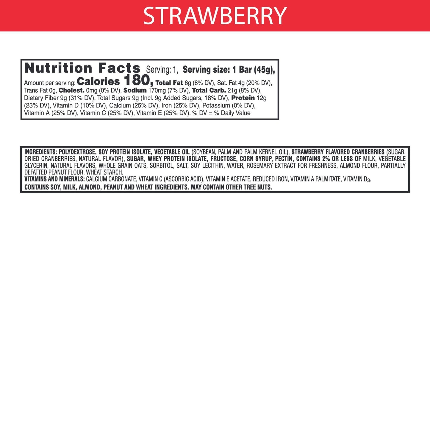 Kellogg 'S Special K Protein Bars, Meal Replacement, Protein Snacks, Strawberry, 20 Bars