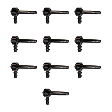 SAP HAPPY Maple Sap Spiles - 5/16 Ecolo Taps for Maple Trees, 10 Count, Tree Saver Spouts, 10 Ounce (Pack of 1)