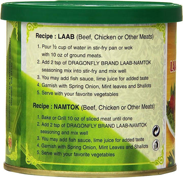 Dragonfly Laab Namtok Seasoning Mix, 8 Ounce