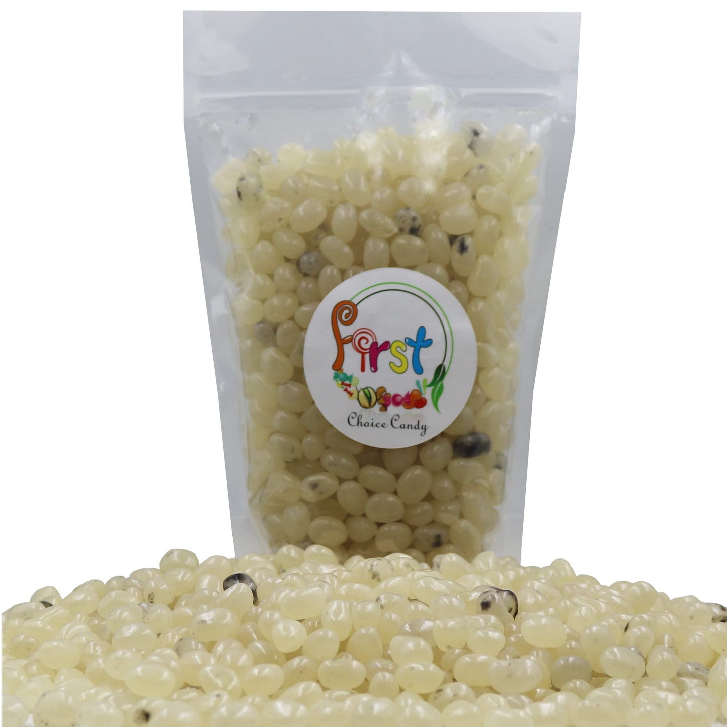 Firstchoicecandy Variety Flavors Jelly Beans (French Vanilla, 2 Pound)