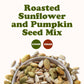 Food to Live Dry Roasted Sunflower and Pumpkin Seed Mix, 8 Pounds - Oven Roasted, No Oil added, Natural Snack, Rich in Protein,