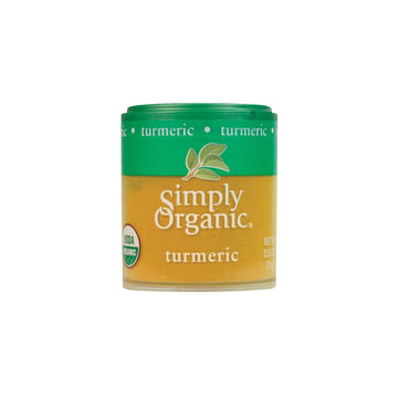 Simply Organic Ground Turmeric Root, Certified Organic | 0.53 Oz | Pack Of 6