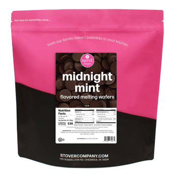 Sweet Shoppe Midnight Mint Flavored Melting Wafers, 5 pounds