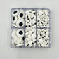 Sentovac Candy Eyes For Decorating | Edible Candy Eyeballs Sprinkles For Halloween | Cake And Cupcake Topper Decorations | 1 Box 2.82Oz Big Small Mini (1.8Cm 1Cm 7Mm) Edible Eyes