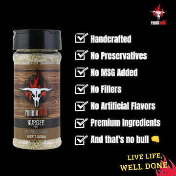 Gourmet Hamburger Seasoning, Runnin