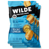 Wilde Sea Salt And Vinegar Protein Chips, Thin And Crispy, High Protein, Keto Friendly, Made With Real Ingredients, 2.25Oz Bags