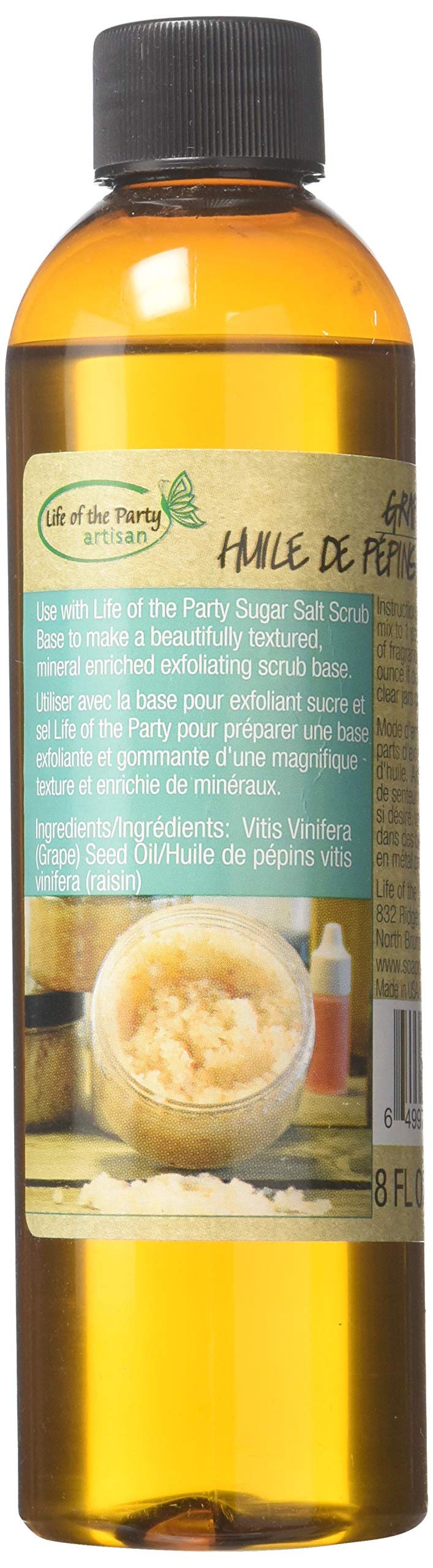Life of the Party Grapeseed Oil, 8 oz, 61520