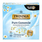 Twinings Pure Camomile Herbal Tea, Naturally Caffeine-Free, 100 Teabags, Ideal for Hot or Iced, 100 Count Pack