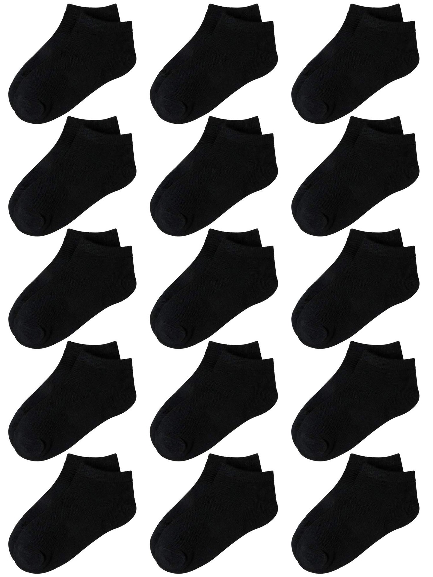 Coorabya15Apackakidsahalfacushionalowacutaathleticaankleasocksaboysagirlsaankleasocks