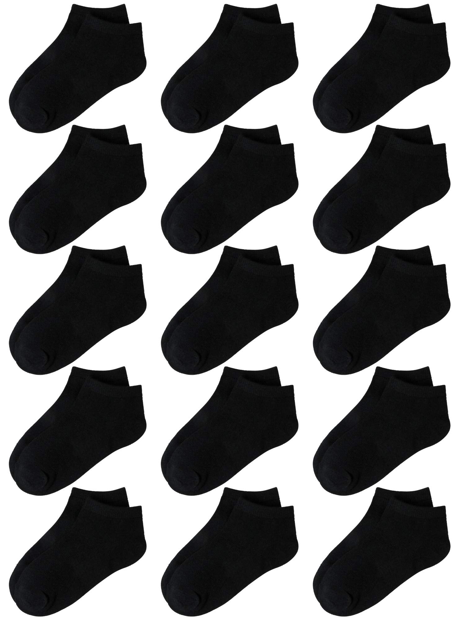 Coorabya15Apackakidsahalfacushionalowacutaathleticaankleasocksaboysagirlsaankleasocks
