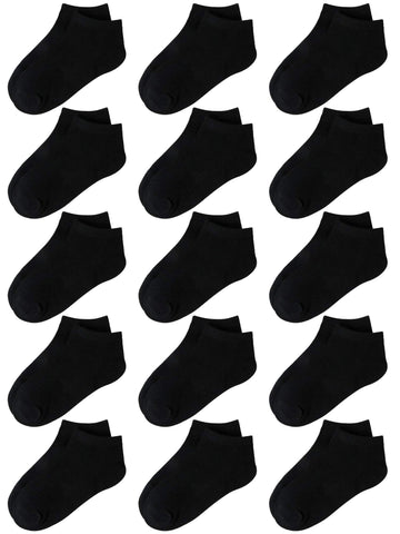 Coorabya15Apackakidsahalfacushionalowacutaathleticaankleasocksaboysagirlsaankleasocks