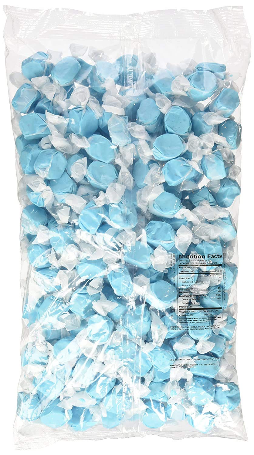 Bulk Saltwater Taffy, 3 Pounds (Blue Raspberry)