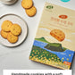 Korean Food Jeju Island Hallabong Cookies (6.77oz, 12ea) Hanrabong, Tangerines from Jeju Island, Korean Dessert, Korean Snack, g