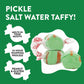 Taffy Town Candies- Pickle | Gourmet Taffy| Nougat-Style Candy| Soft & Delicious| Sumer Snack Treats| Party Good Candies| 2.5Lbs