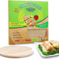 TANISA 24 Sheets Organic Rice Paper Wrappers, Spring Roll Wrappers for Fresh roll (22cm, Round, 7.05 oz/pack) Organic White, Ric