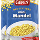 Gefen Gluten Free Mini Soup Croutons, Mini Mandel, 7.7oz (2 Pack) | All Natural | Great for Snacking | Kosher for Passover