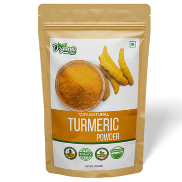 ORGANIC ZING Turmeric Powder - 100% Pure, Rich in Antioxidants, 115g (4.06oz), Packed in India