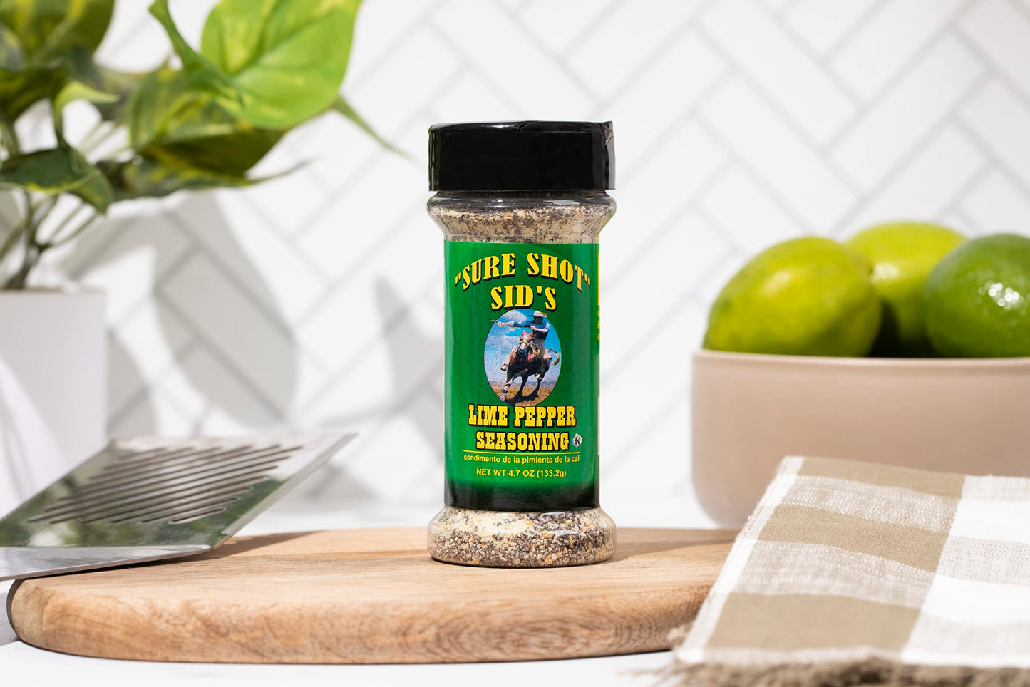 Sure Shot Sid'S Lime Pepper Seasoning 4.7Oz