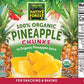 Native Forest Organic Pineapple Chunks - Canned Pineapple Chunks In Juice, Canned Fruit, Pineapple Canned, Pineapple Juice - 14 Ounce (Pack Of 6)