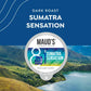Mauds Sumatra Dark Roast Coffee Pods  100 ct | Sumatra Sensation Coffee | 100% Arabica Dark Roast Coffee | Solar Energy Produced Recyclable Pods Compatible with Keurig K Cups Maker