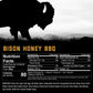 ICON Bison and Pork Snack Sticks, Honey BBQ Flavor, 4 oz (Pack of 6), All Natural, High Protein, Low Calorie, Low Sugar