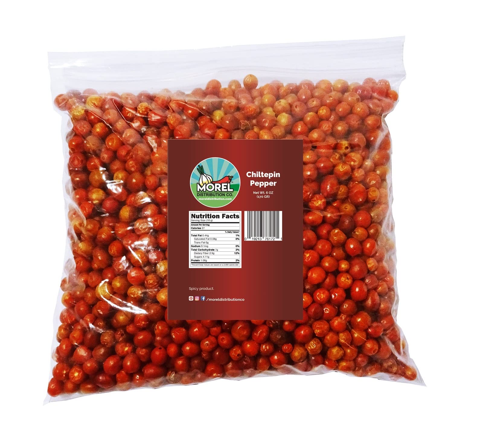 Dried Chiltepin Peppers (Chili Tepin) // Weights: 0.5 Oz, 1 Oz, 2 Oz, 4 Oz And 6 Oz!! (6 Oz)