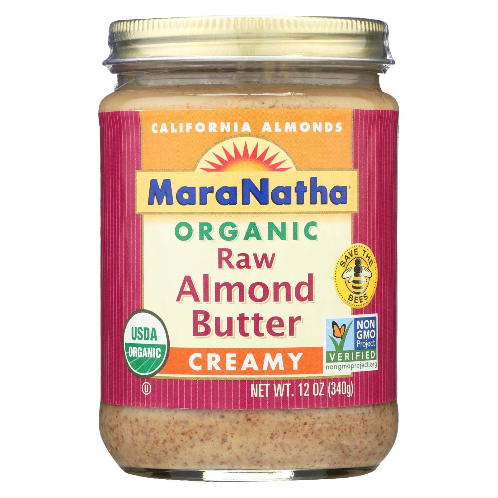 Maranatha Nut Bttr Almnd Raw Org