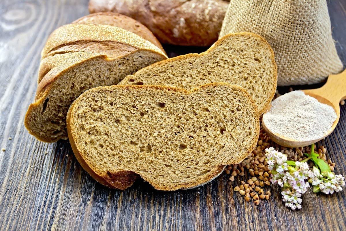 Food To Live Organic Whole Grain Buckwheat Flour, 16 Pounds - Non-Gmo, Kosher, Unbleached, Unbromated, Unenriched, Stone Ground,