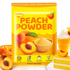 Peach Powder, 4 oz/114 g Rich Peach Flavoring for Baking, Smoothies, Desserts & Drinks, Alternative to Frozen Peaches & Freeze D