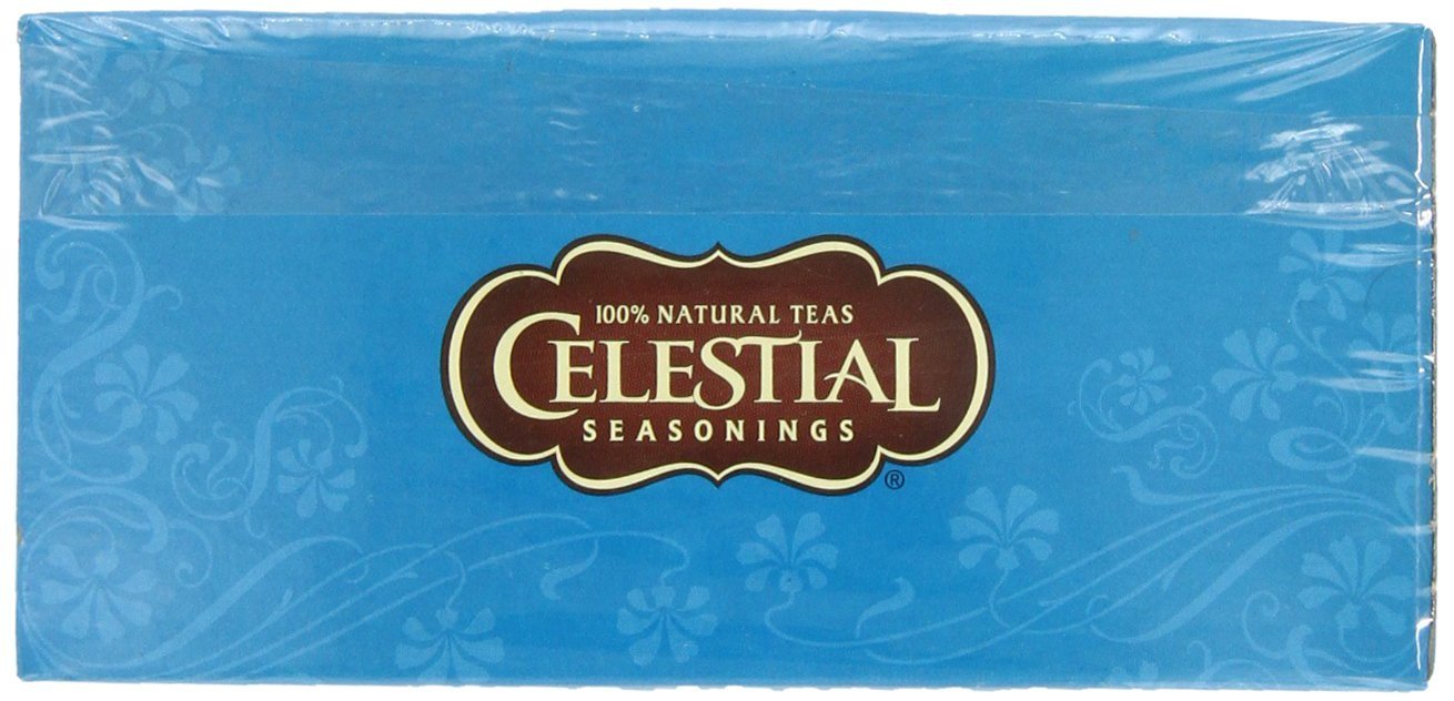 Celestial Seasonings Wellness Tea, Sleepytime Throat Tamer, Caffeine Free, 20 Count (Pack of 6), Natural