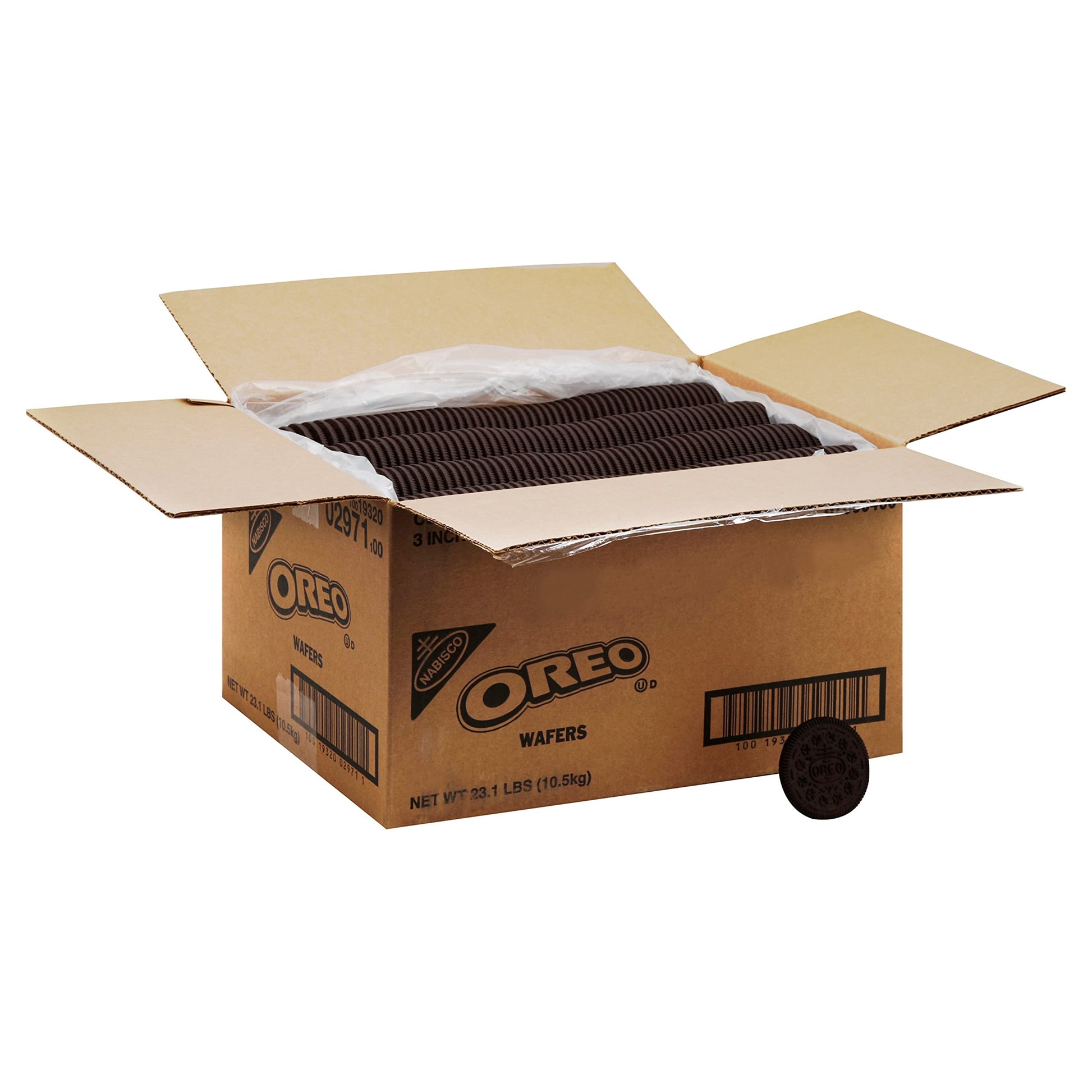 Oreo 3-Inch Chocolate Wafers. 23.1 Lb Box