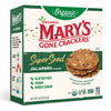 Marys Gone Crackers Super Seed Crackers, Jalapeno, 4 Ounce (Pack of 1), Organic Plant Based Protein, Gluten Free