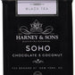 Harney & Sons Soho Chocolate Coconut Tea - 20 Count Sachet Tin