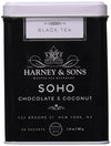 Harney & Sons Soho Chocolate Coconut Tea - 20 Count Sachet Tin