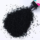 Black Sprinkles For Cake Decorating, 3.52Oz Black Sanding Sugar Sprinkles, Edible Glitter Sprinkles For Cupcake Toppers Baking D
