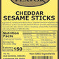 Golden Flavor Sesame Sticks - Cheddar - 3 pounds total - (4) 12 ounce bags